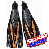 Ласти AquaLung Express з закритою п'ятою (чорно-помаранчеві), фото 4