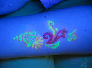 Фарба для Bodi-АРТУ, 100 мл (світляча)