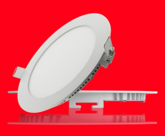 Врізний круглий Даунлайт (Downlight) 9W тонкий