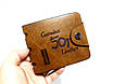 Чоловічий класичний гаманець/портмоне Bailini, коричневий, фото 6