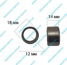 Голчастий підшипник 12x18x14 (HK 1214)