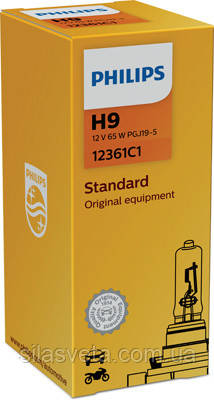 Автомобільна галогенова лампа "Philips" (H9)(12V)(65W)