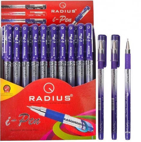 Ручка «I Pen» RADIUS диспенсер 50 шт., фіолетова 1 уп. (50 шт.), фото 2