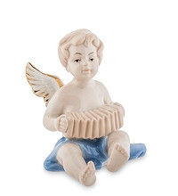 Порцелянова фігурка "Ангелочок-музикант" (Pavone) JP-14/7, фото 1