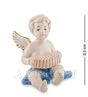 Порцелянова фігурка "Ангелочок-музикант" (Pavone) JP-14/7, фото 3