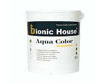 Краска для дерева Bionic-House Aqua Color UV-protect 2,5л Бесцветный