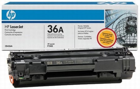 Заправка картриджа CB436A