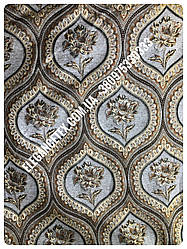 Оббивна тканина шеніл вензель Сірий