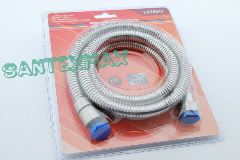 Шланг для душу Zerix Lr70043 з неіржавкої сталі