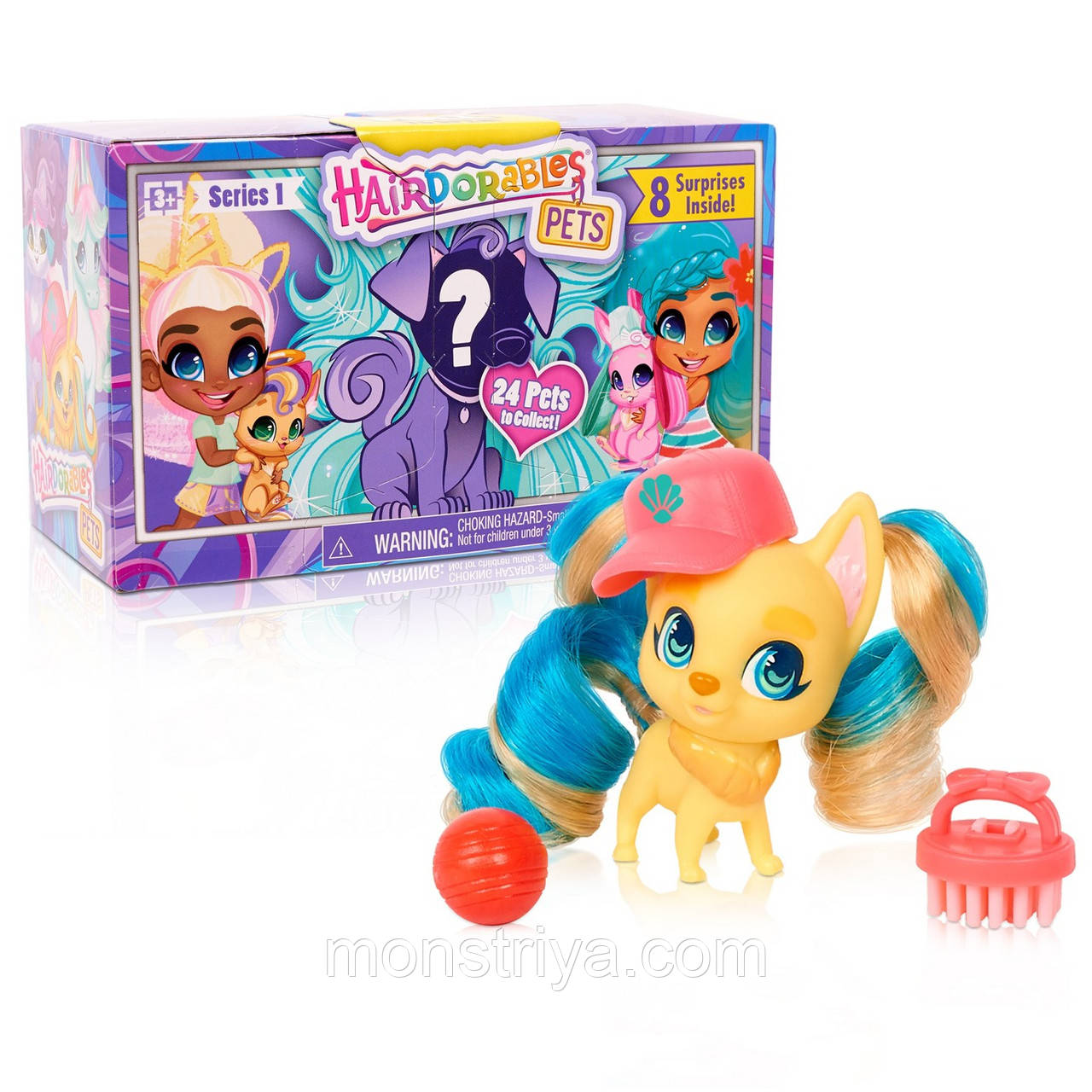 Оригінал! Хердораблс Тварини/ Hairdorables Pet, фото 1