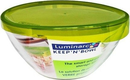 Салатник Luminarc Keep'n'Box з кришкою d23 см скло (4386G)