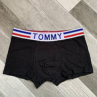 Трусы мужские боксеры хлопок Tommy Hilfiger, размер L (48-50), чёрные, 03326