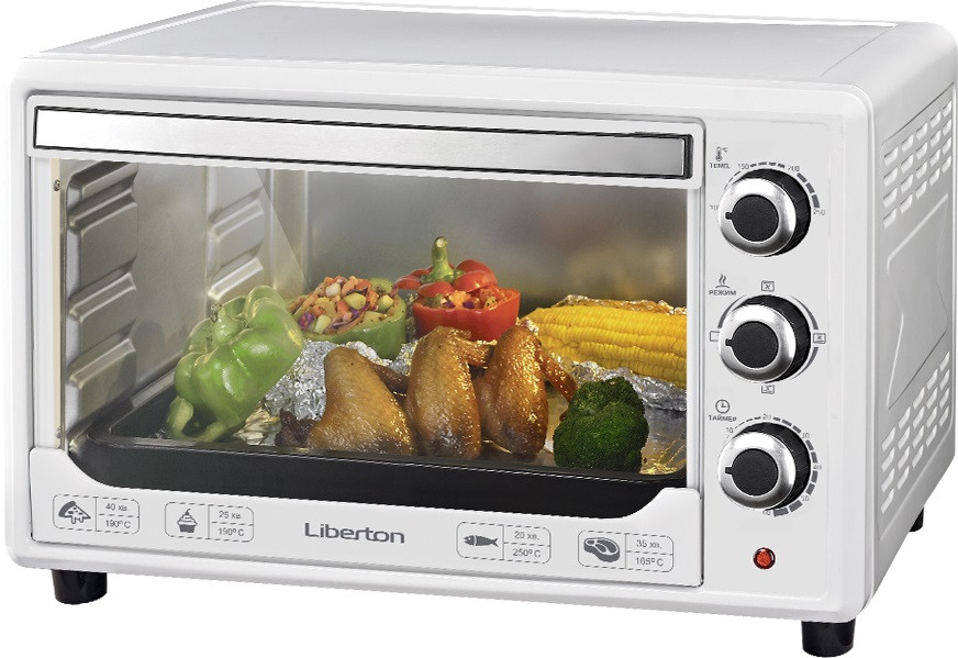 Електродуховка LIBERTON LEO-480 White, фото 1