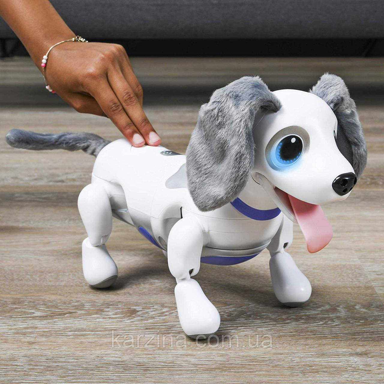 Інтерактивний собака робот-іграшка Zoomer Playful Pup від Spin Master