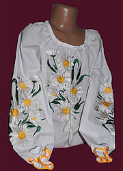 Вишиванка для дівчинки "Білі ромашки"