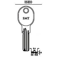 Заготовка ключа вертикальной нарезки PISE-5/Canas/isseo/