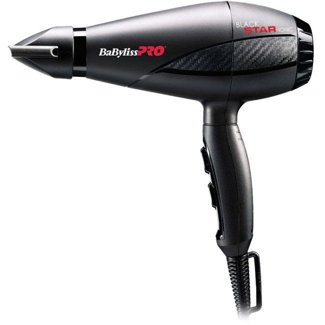 Фен для волосся BaByliss PRO BAB6250IE Black Star Ionic