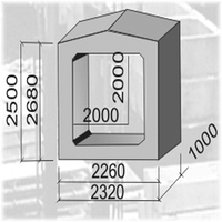 Ланки прямокутних труб ЗП 11.100