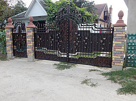 Ворота ковані Авраам, фото 2