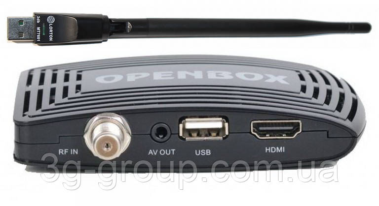 Супутниковий тюнер Openbox S3 Micro HD + Wi-Fi адаптер RT 5370