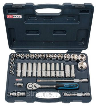 Набір інструмента на 35 одиниць, під 1/2". 918.0635 KS Tools