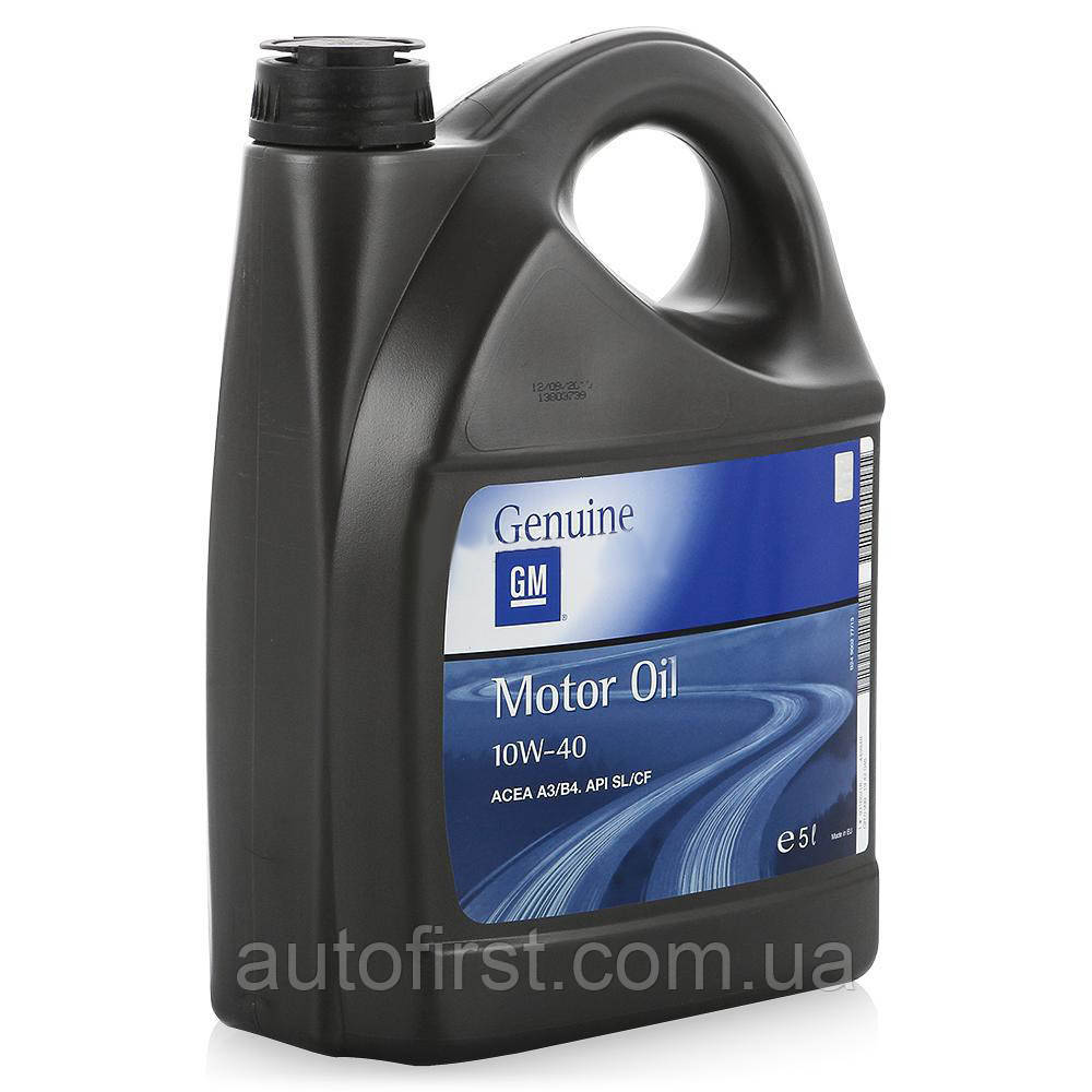 GM-OPEL Олива двигуна 10W40 GM Semi Synthetic (5L)