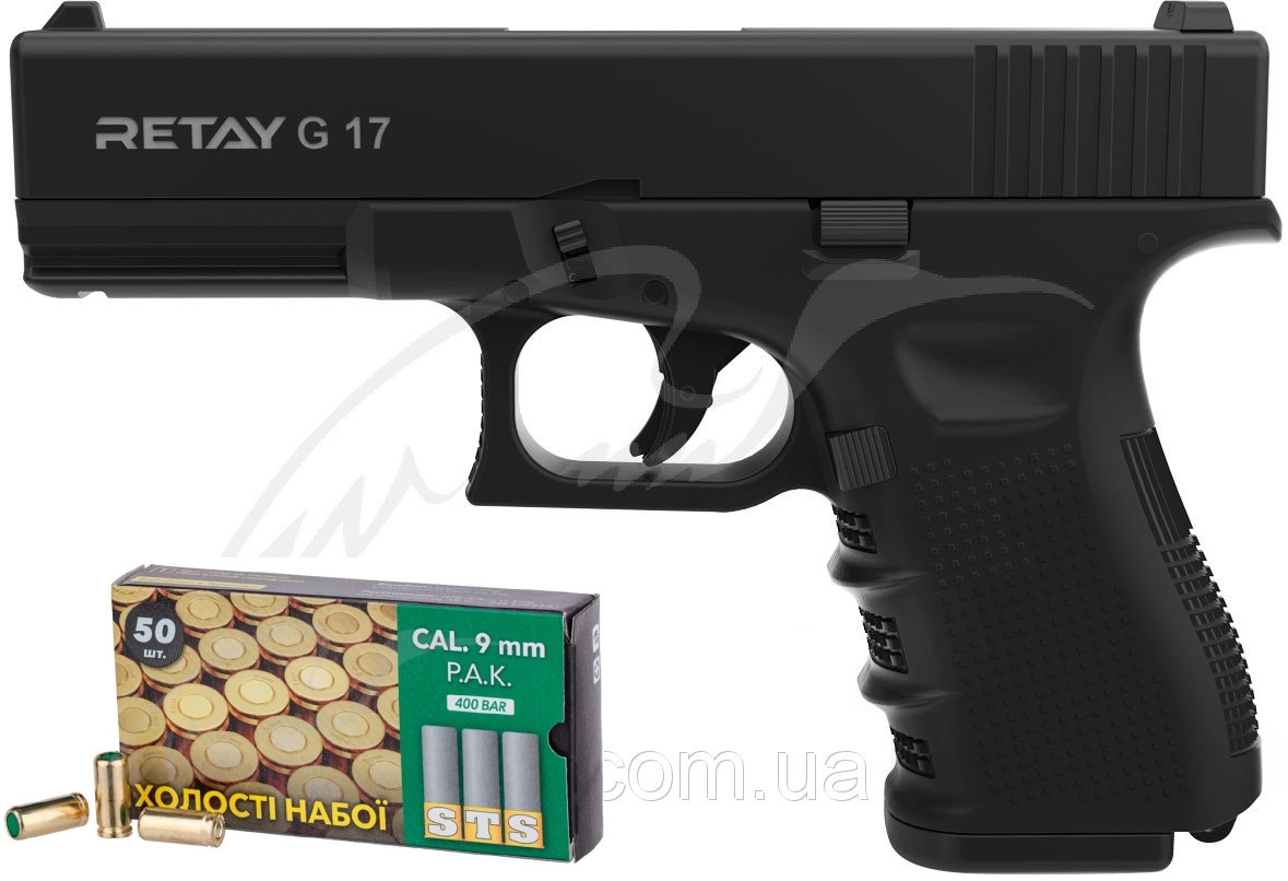Retay G17 кал. 9 мм. Колір - black.