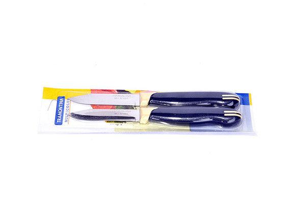 Набор ножей для овощей Tramontina (Трамонтина) Multicolor 7.6 см, 2 шт (23511/213) - фото 6 - id-p866887295