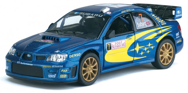 Металева машинка Kinsmart Subaru Impreza 2007 WRS