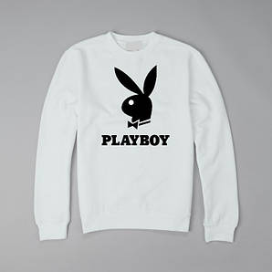 Світшот Supreme Playboy,унісекс (чоловічий,жіночий,дитячий) білий