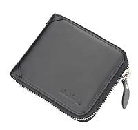 Мужской кошелек BAELLERRY men's Zipper Wallet портмоне Черный (SUN3112)