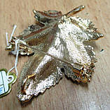 Яскрава брошка кленовий листочок від студії LadyStyle.Biz, фото 6