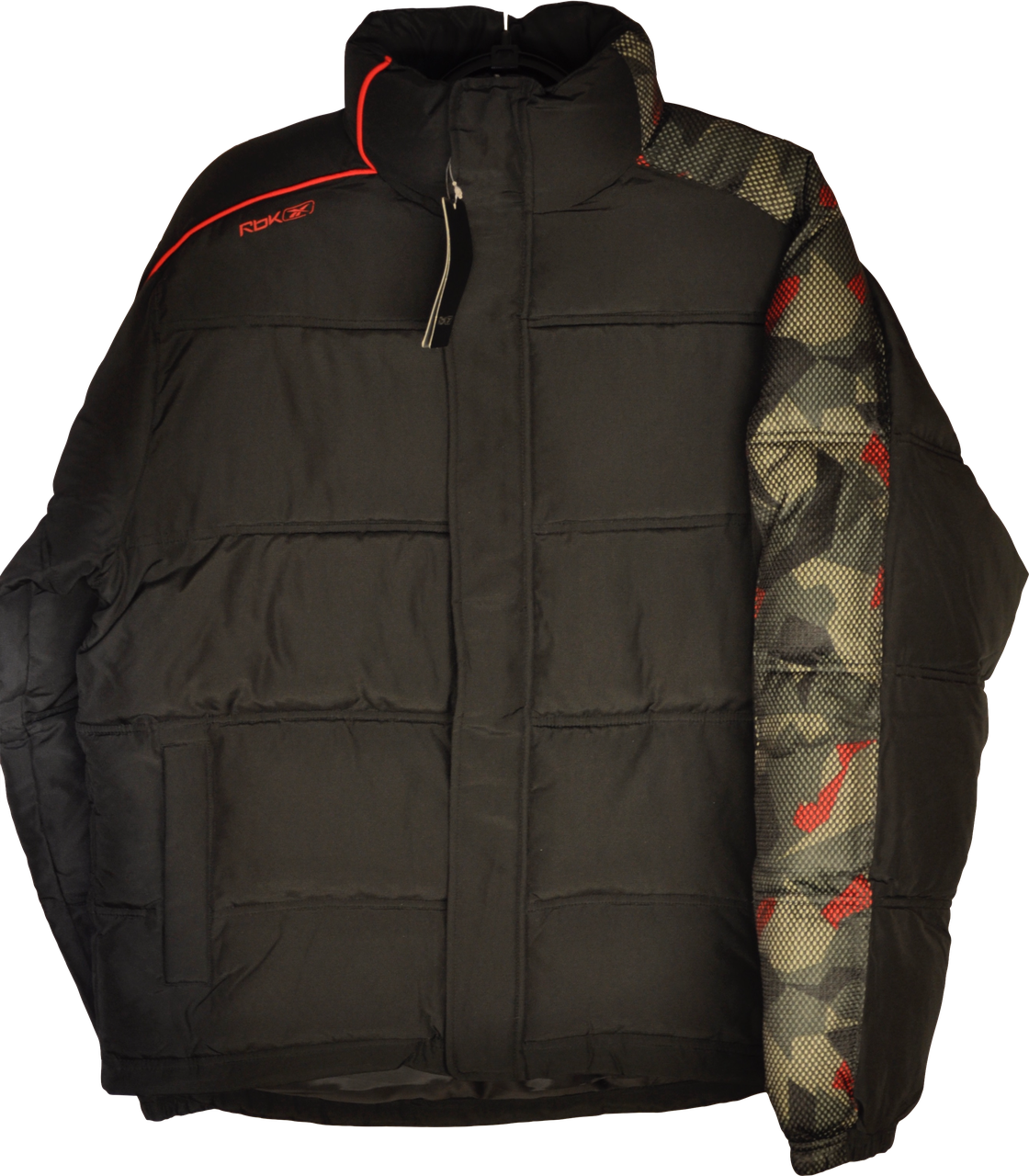 Чоловіча зимова куртка Reebok на синтепоновому утеплювачі., фото 1