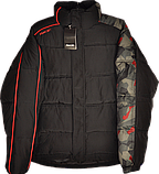 Чоловіча зимова куртка Reebok на синтепоновому утеплювачі., фото 3