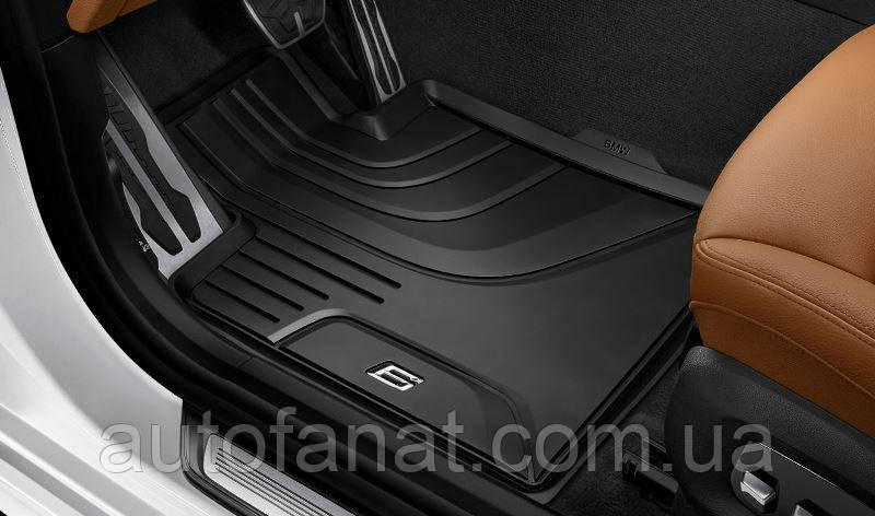 Килимки BMW 6 (G32) (2017 —...), передні в салон гумові оригінал (51472446289)