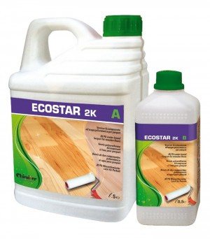 Лак для паркету зносостійкий Chimiver Ecostar 2К LD (глянцевий) - 5,5 л