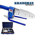 Паяльник пластикових труб KRAISSMANN 1500 EMS 6 (з індикатором температури), фото 2