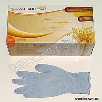 Перчатки нитриловые с коллоидным экстрактом овса SafeHand COATS 200шт/уп (Safemed)