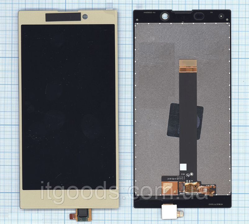 Дисплей (модуль) + тачскрін (сенсор) для Sony Xperia L2 H3311 | H3321 | H4311 | H4331 (золотий колір)