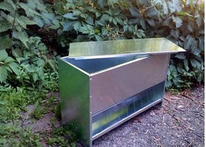 Бункерна годівниця для домашньої птиці, 50 л