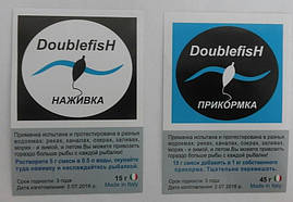 Приманка (15 г) + Підгодовування (15 г) для риби Double Fish (Дабл Фіш)