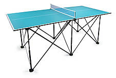 Складаний тенісний стіл Compact Table Tennis, ракетки та м'ячики в подарунок!, фото 3