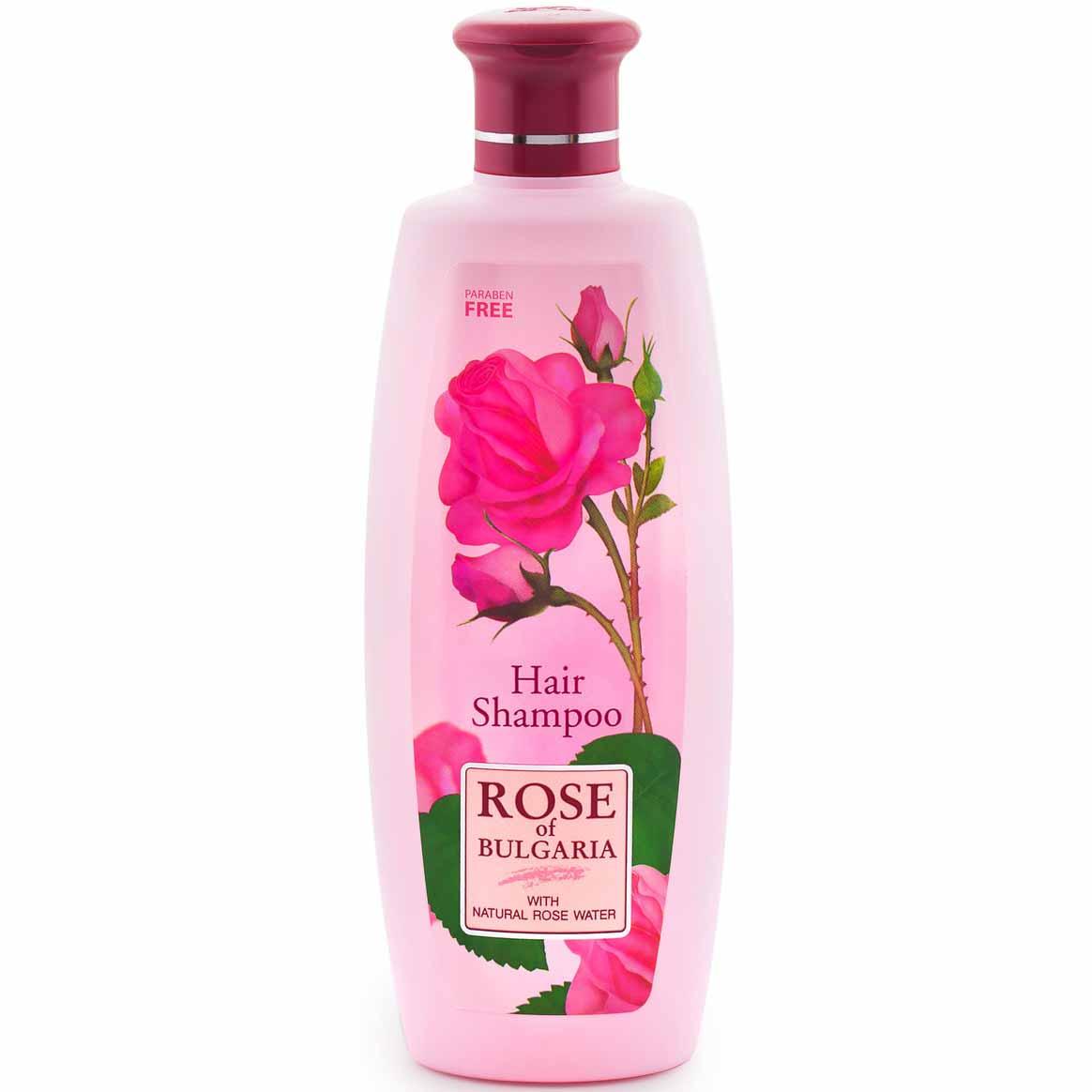 Шампунь Rose of Bulgaria для всіх типів волосся без парабенів 330 мл
