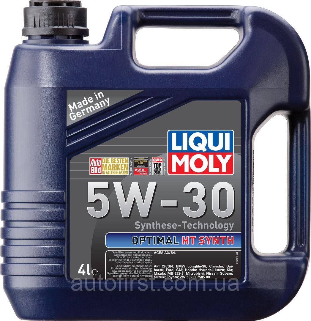 LIQUI MOLY Масло 5W30 Optimal HT Synth (4L) (BMW LL-98/MB 229.3/VW 502.00/505.00) 