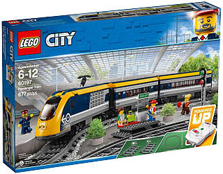 Lego City Пасажирський поїзд 60197