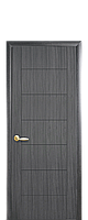 Межкомнатные двери Новый стиль Рина с гравировкой серый grey new
