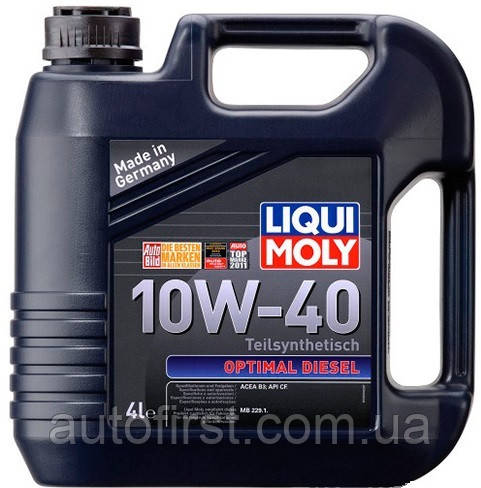 LIQUI MOLY Олія 10W40 Optimal Diesel (4L) (MB 229.1) 