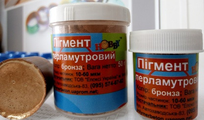 перламутр бронза 20г