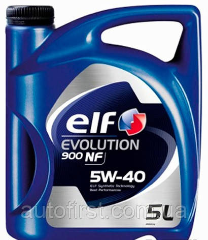 ELF Олива двигуна, Evolution 900 NF 5W-40 5L , фото 1