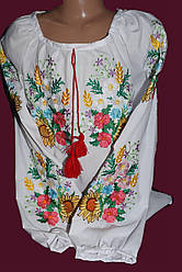 Дівоча вишиванка "Різнобарвна"